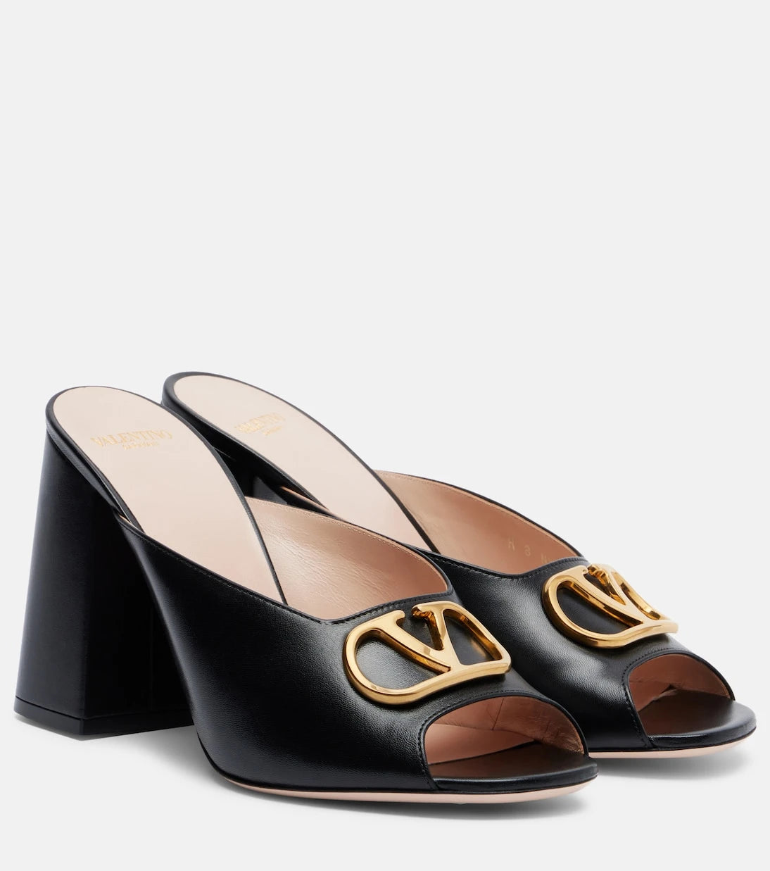 Valentino Garavani - VLogo leather mules