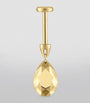 Maria Tash Faceted Pear Threaded Charm Earring (7.5mm)