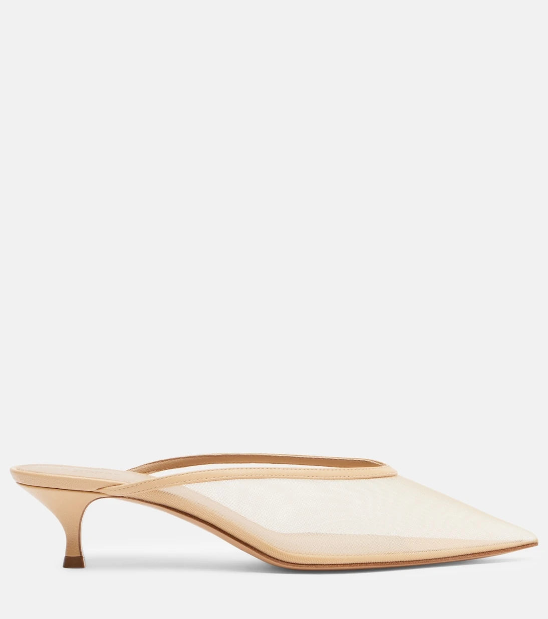 Le Monde Béryl - Venetian leather-trimmed mules