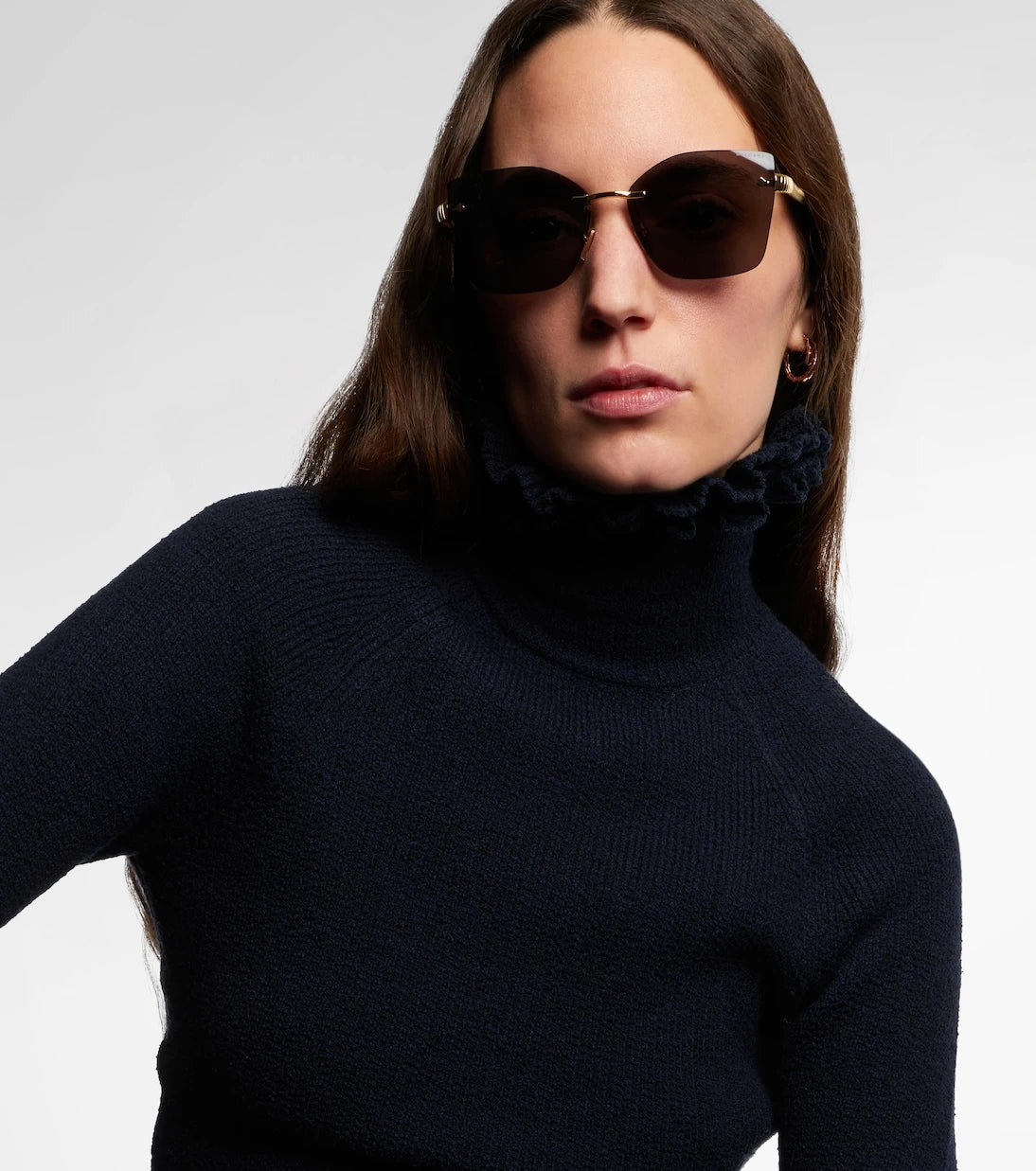Bvlgari - Tubogas cat-eye sunglasses