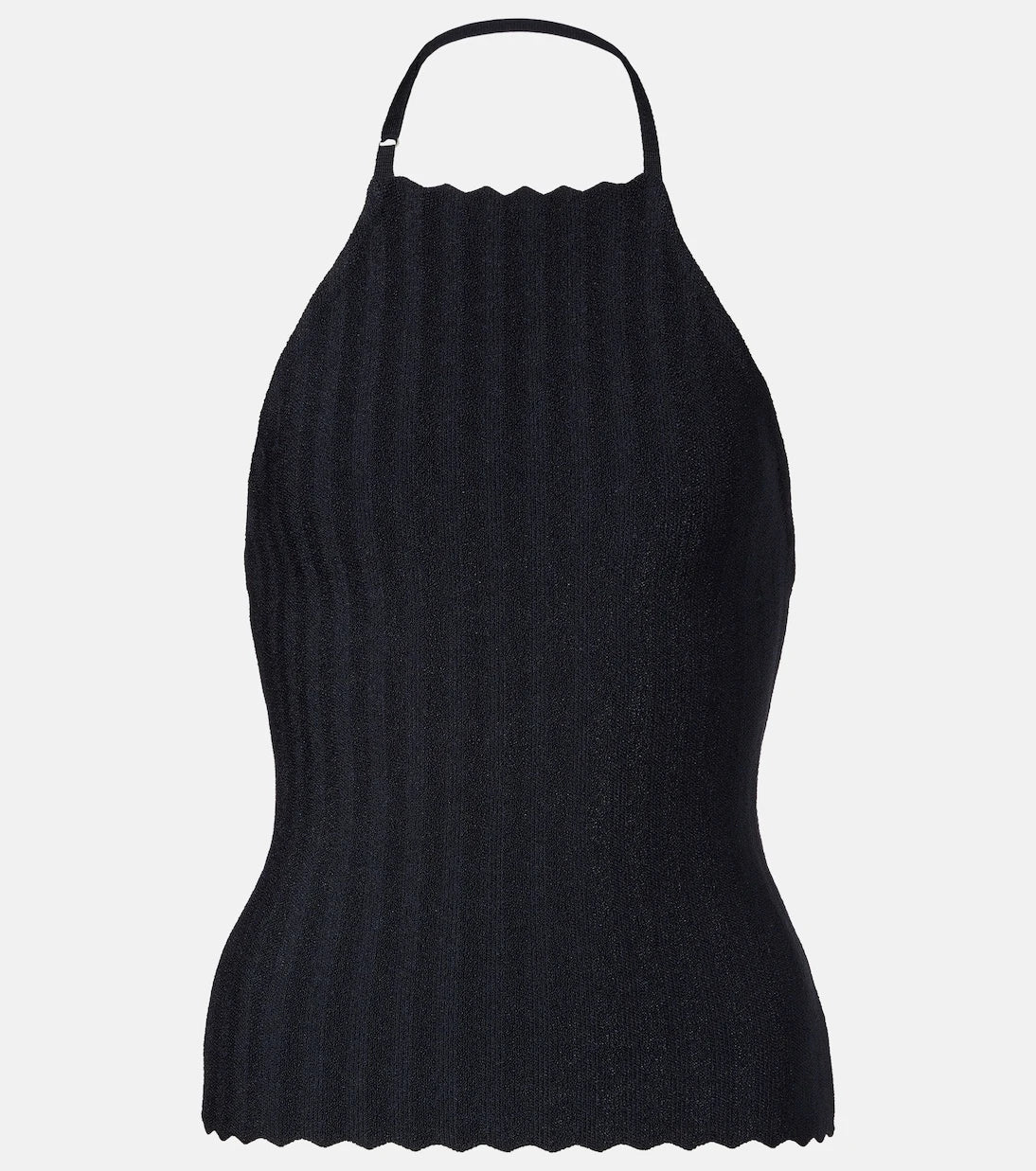 Jacquemus - Tablier knitted halterneck top