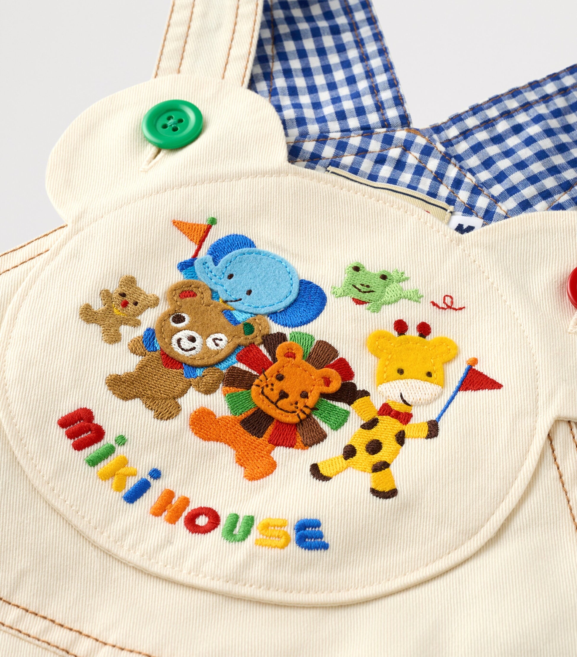 Cotton Animal Dungarees (2-4 Years)