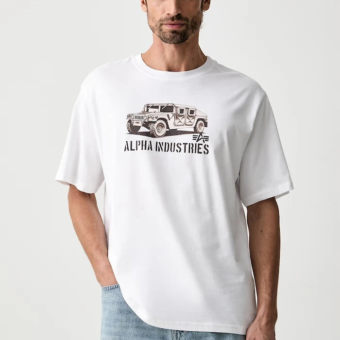 Alpha Industries erkek pamuklu Humvee tişört