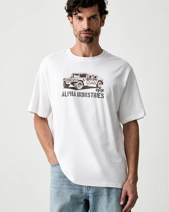 Alpha Industries erkek pamuklu Humvee tişört