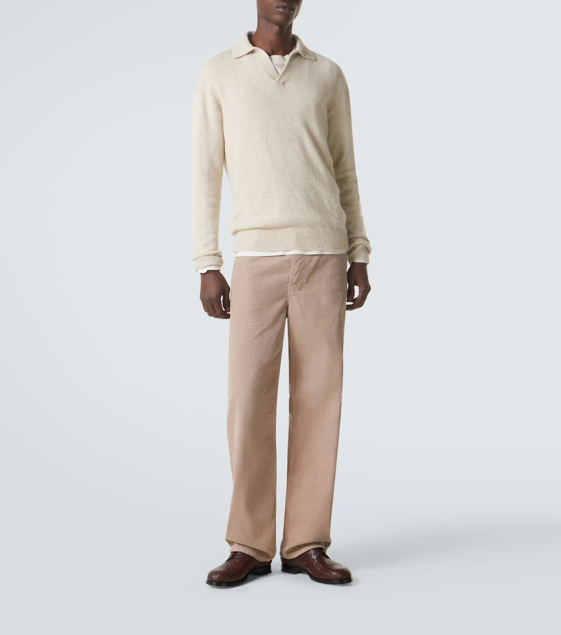 The Row - Novus woven leather Derby shoes