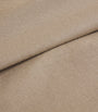 Beige Stretch-Wool Drawstring Trousers