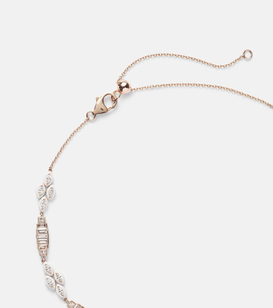 Kamyen - 18kt gold choker with diamonds