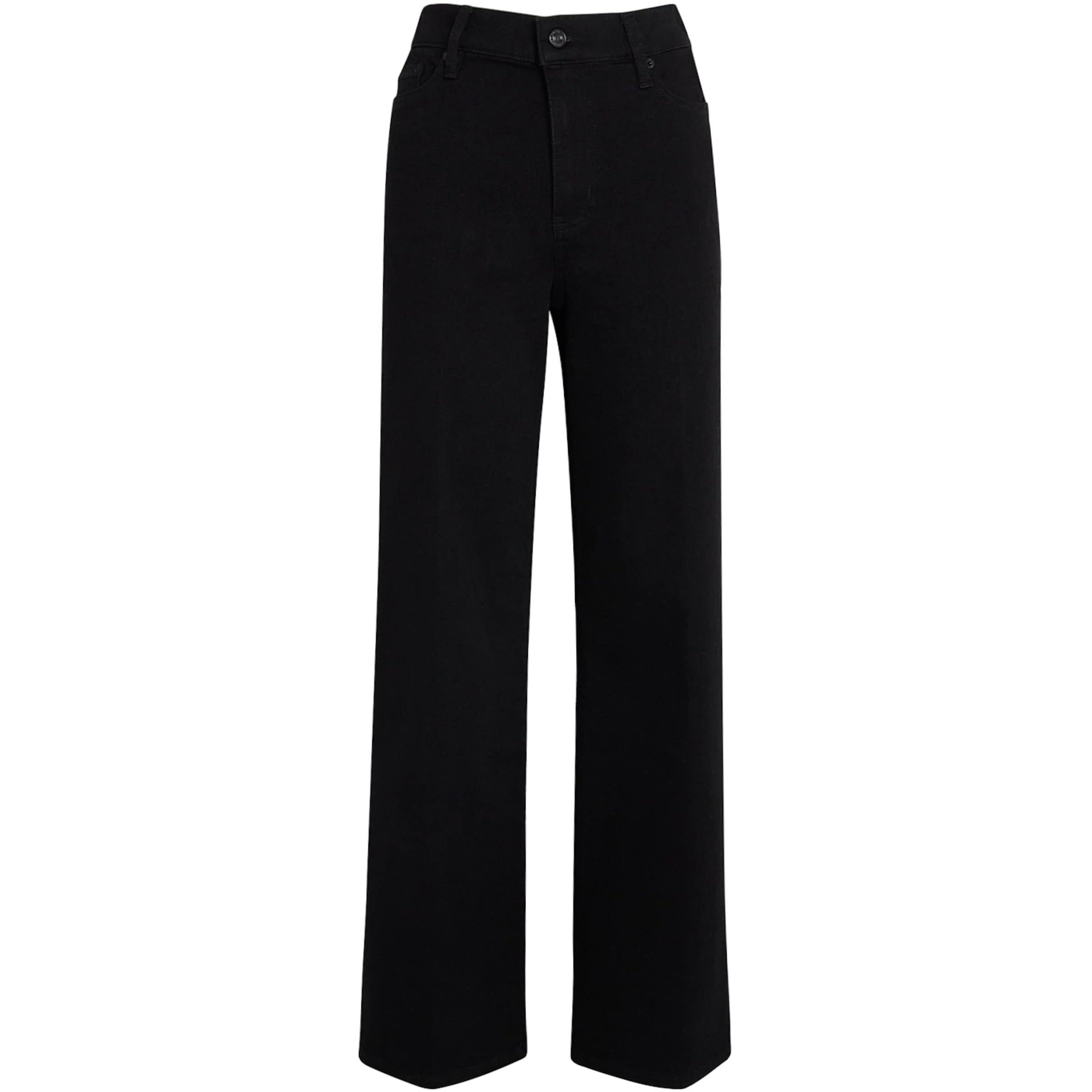 FRAME Black Le Slim Palazzo Wide-Leg Jeans