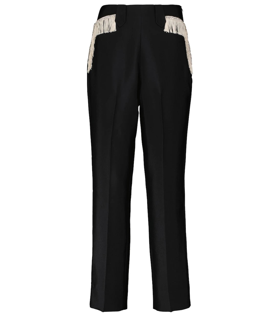Rodarte - Fringe-trimmed wide-leg pants