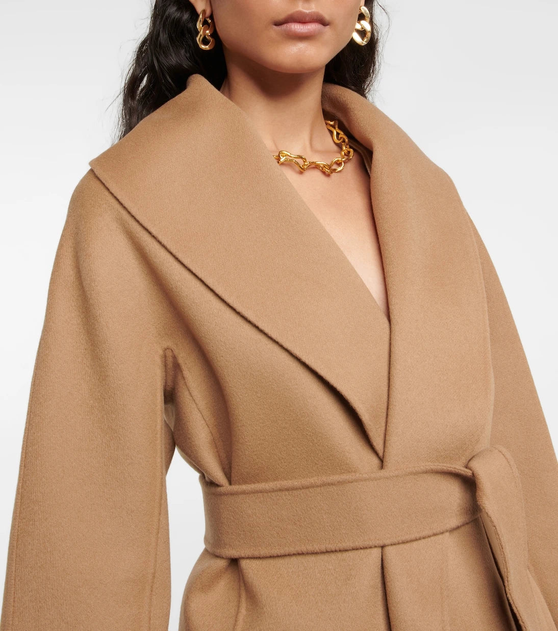 'S Max Mara - Messi belted virgin-wool coat