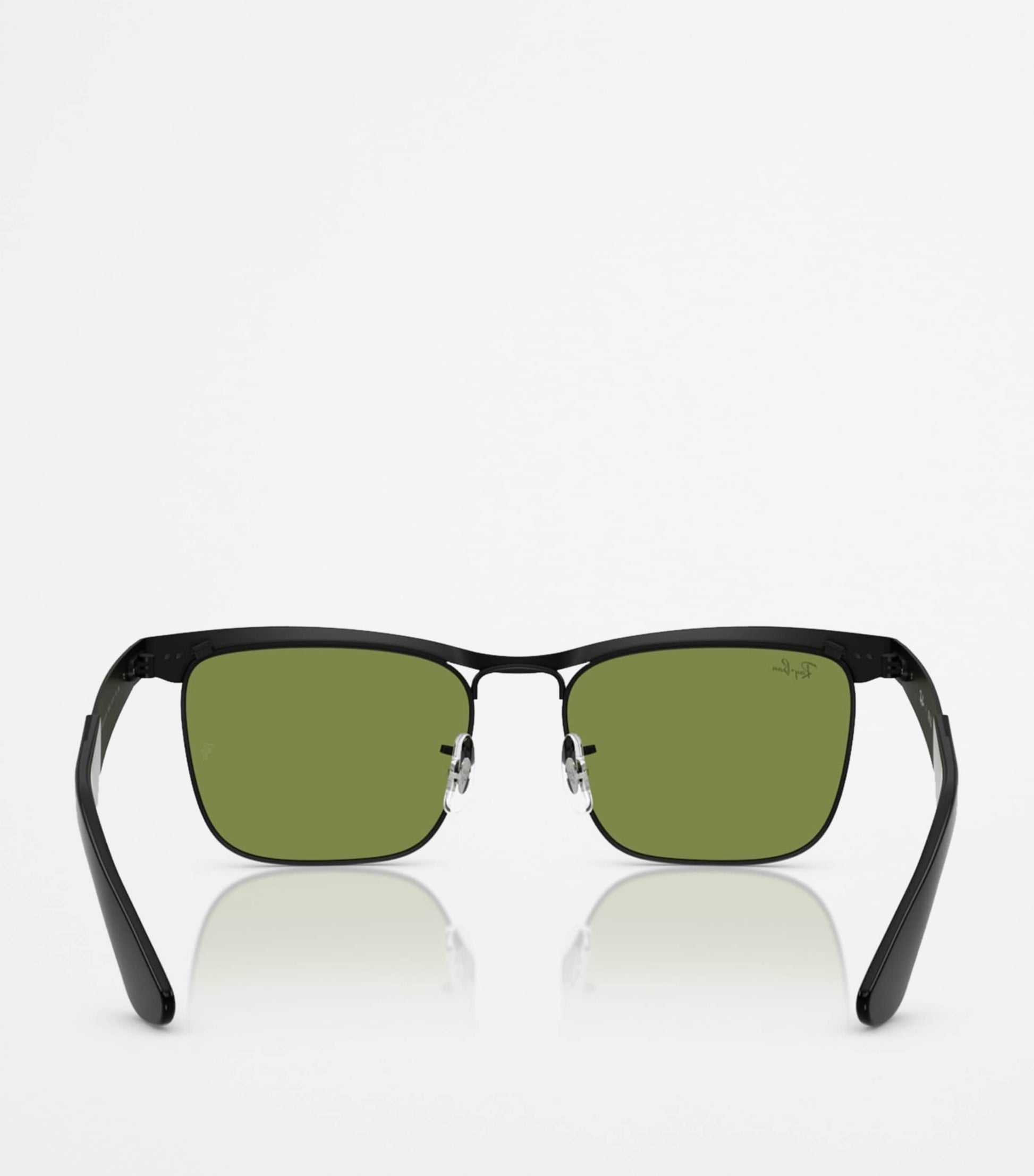 Ray-Ban Black RB3875 Wayfarer Deluxe Square Sunglasses