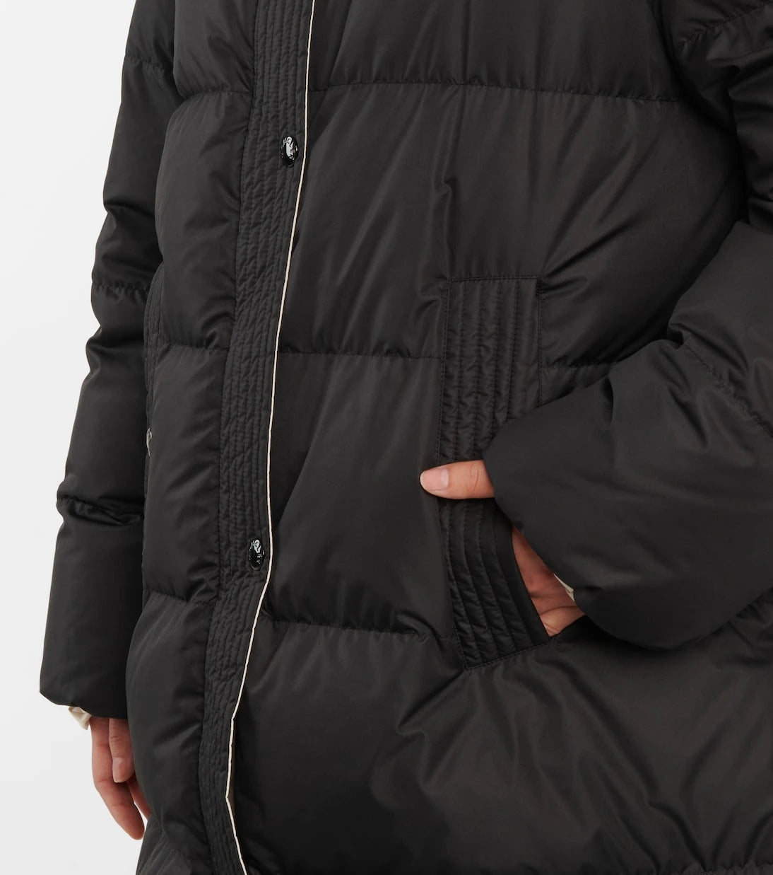 Moncler - Erysimum hooded down coat