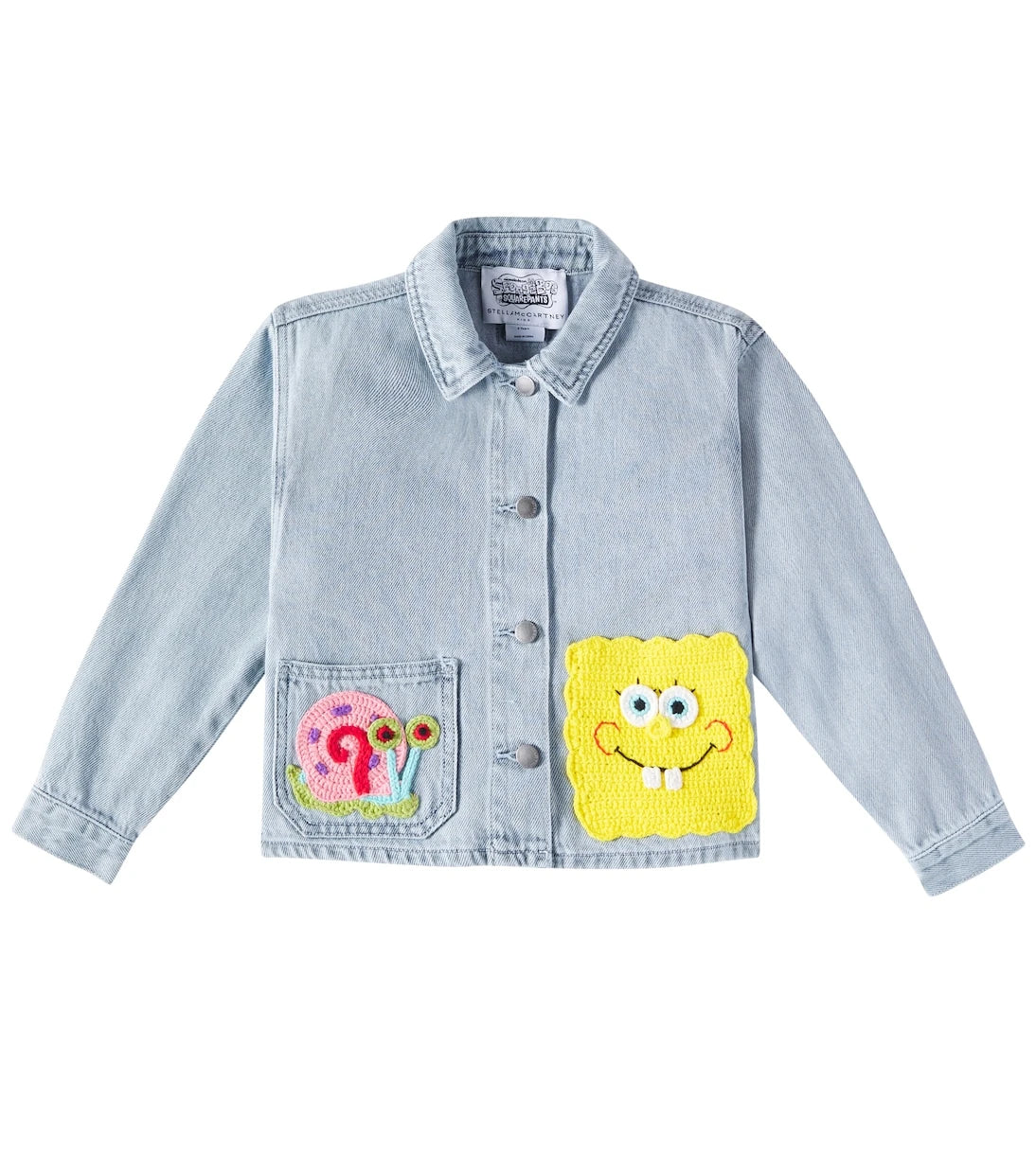 Stella McCartney Kids - x SpongeBob denim jacket