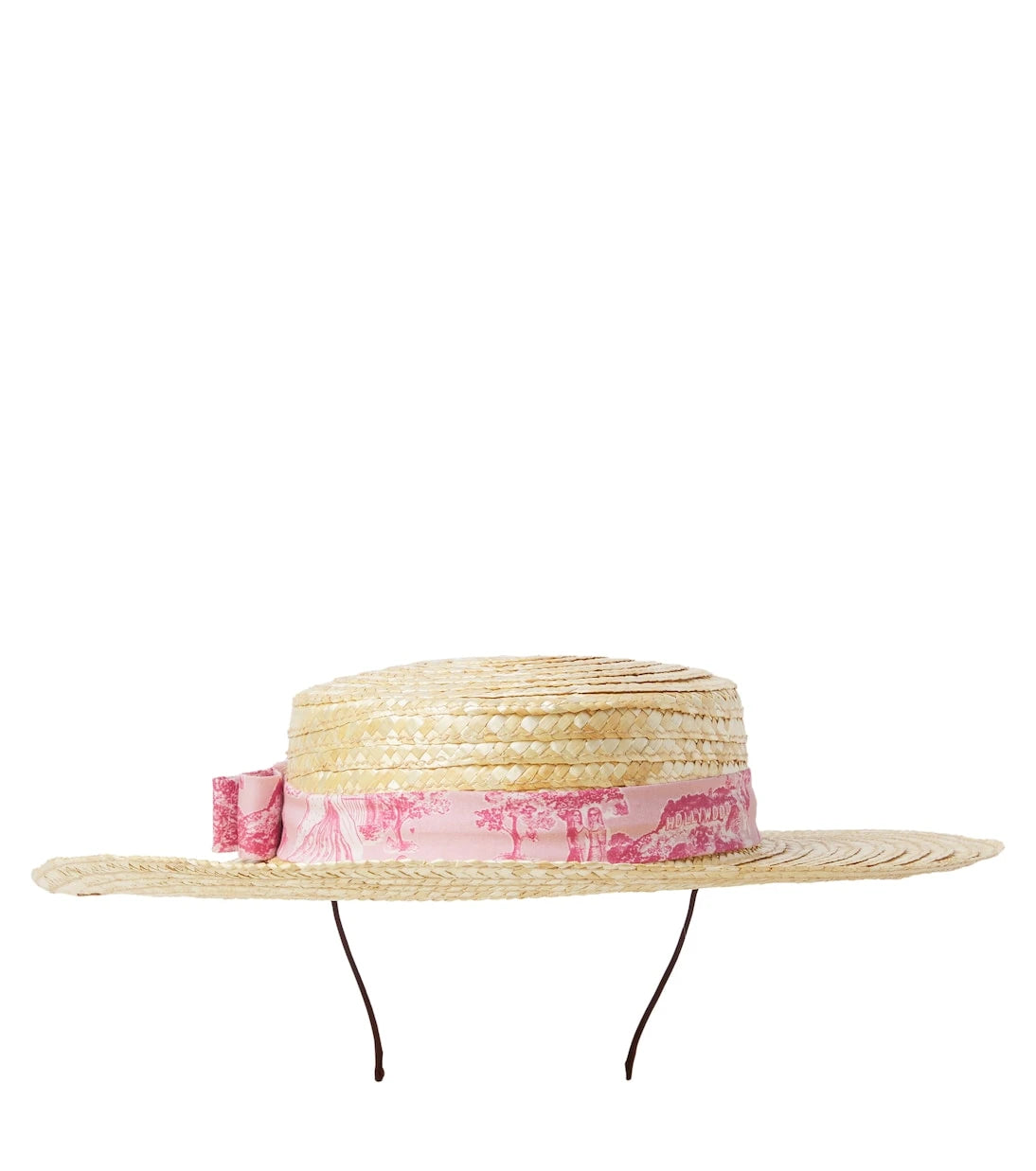 La Coqueta - x Nicky Hilton Portia boater hat