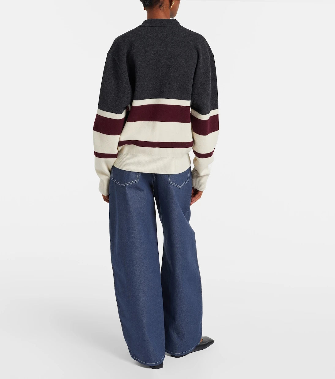 Róhe - Wool and cashmere polo sweater