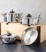 4-Piece Opus Prima Cookware Set STAINLESS STEEL