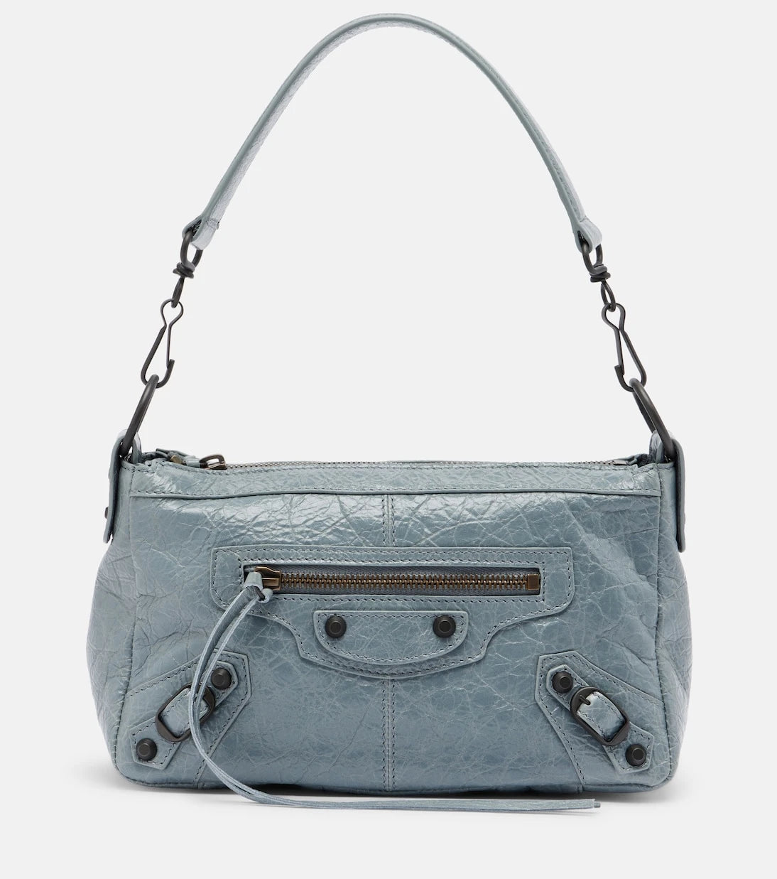 Balenciaga - Le City Moto Mini leather shoulder bag