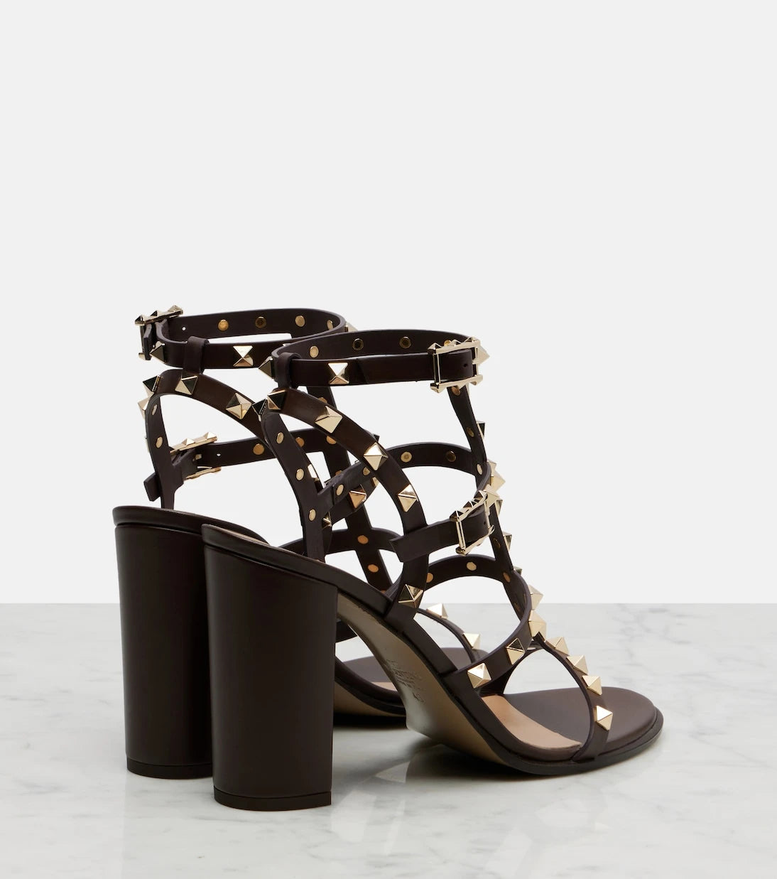 Valentino Garavani - Embellished leather sandals