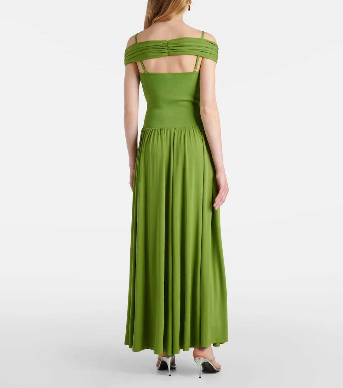 Simkhai - Amarantha draped jersey midi dress