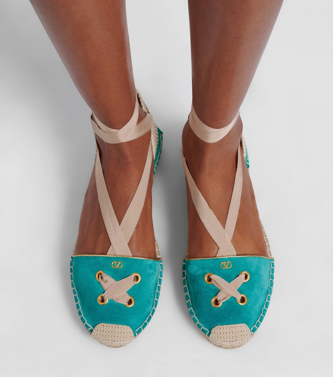 Valentino Garavani - Resort suede espadrilles