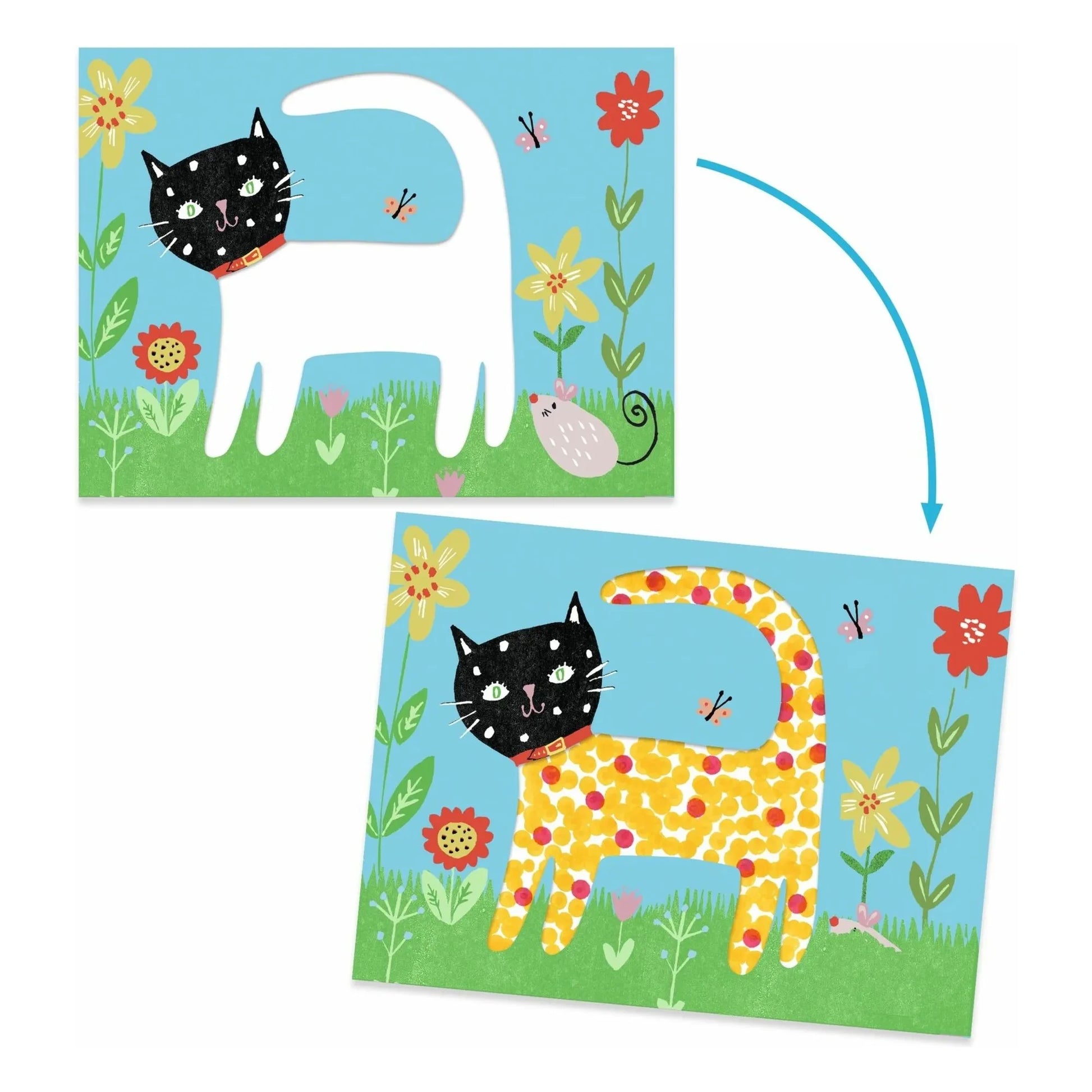 Djeco - A petits points paint set