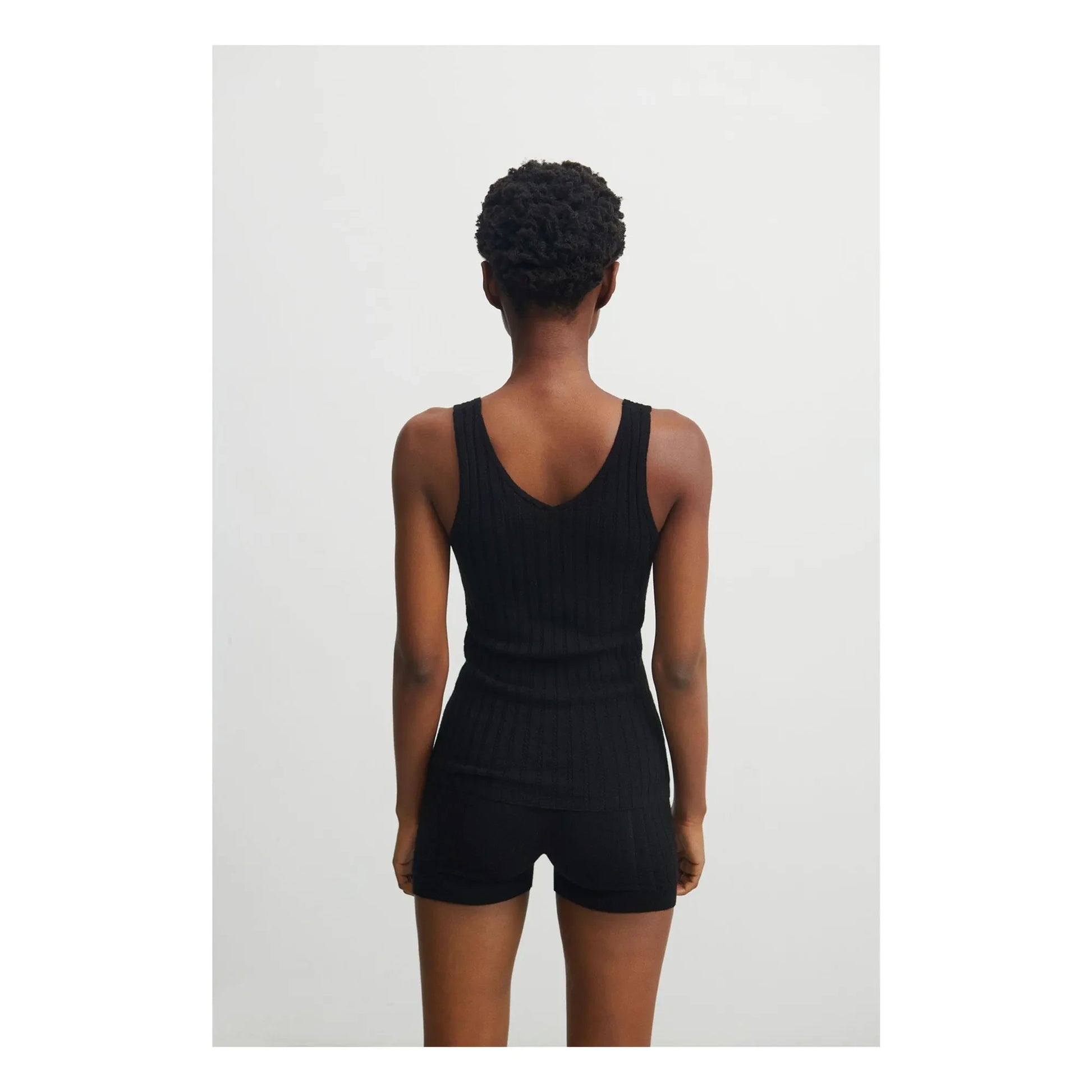 FUB - Merino wool tank top - Women's collection | Black
