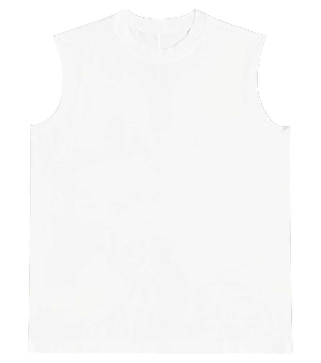 Rick Owens Kids - توب تانك من جيرسيه القطن Tarp