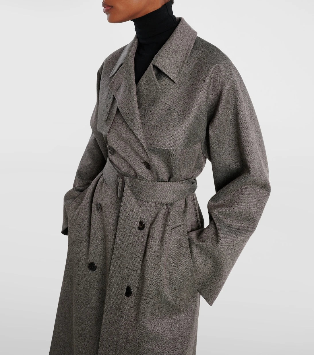 The Row - Rhydian virgin wool gabardine trench coat