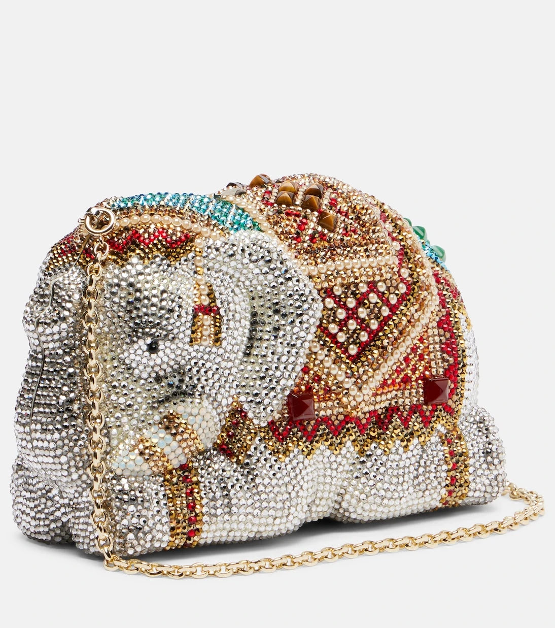 Judith Leiber Couture - Elephant Small embellished clutch