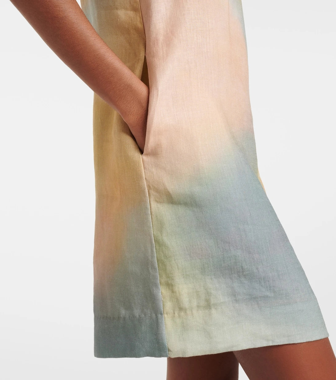 Staud - Boa linen minidress