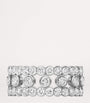 White Gold and Diamond Broderie de Cartier Ring