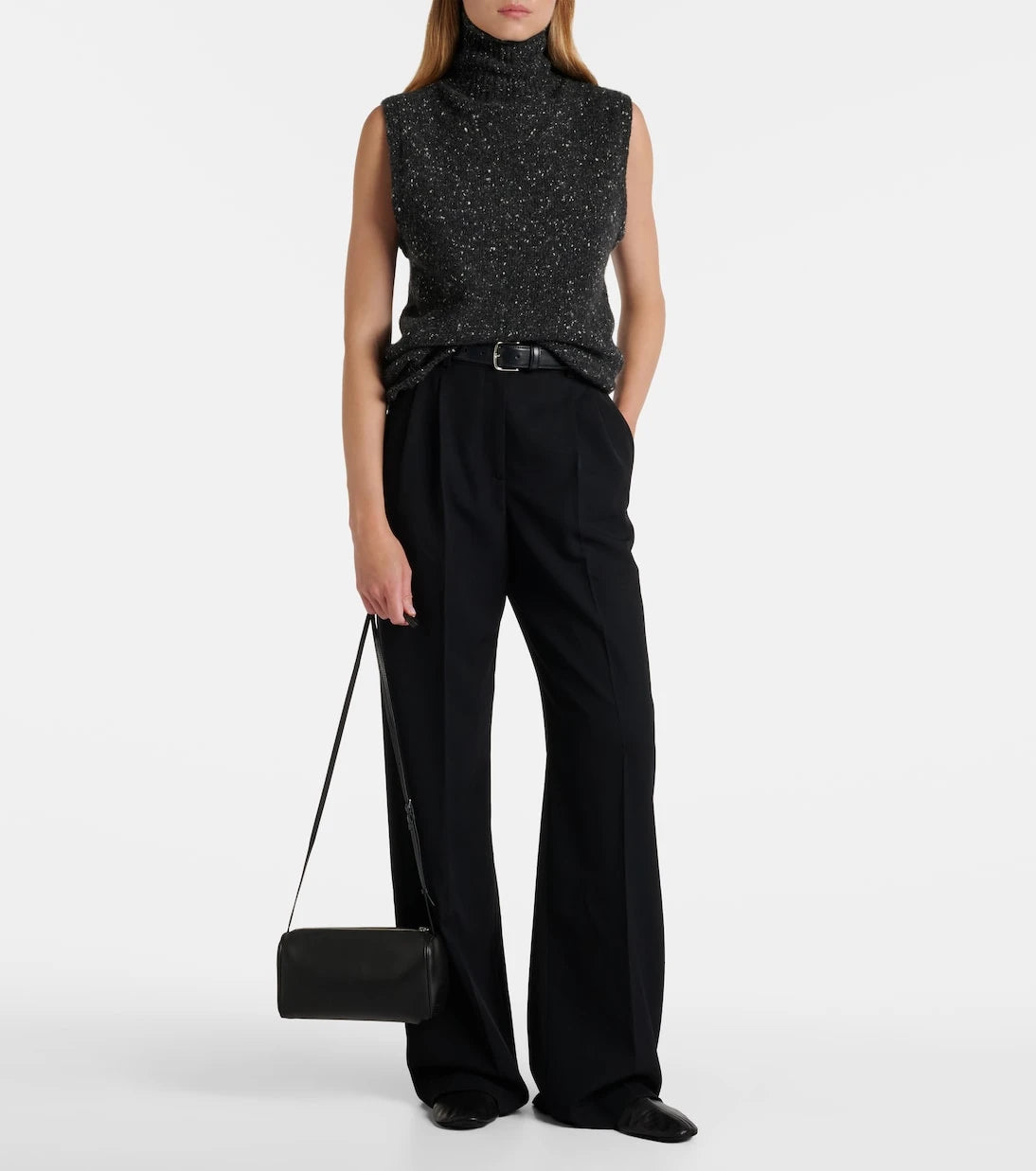 The Row - '90s leather shoulder bag