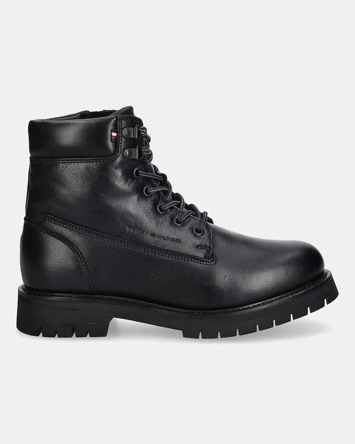 Tommy Hilfiger FLEX TH OUTDOOR RS LTH BOOT Deri Trekking Botları