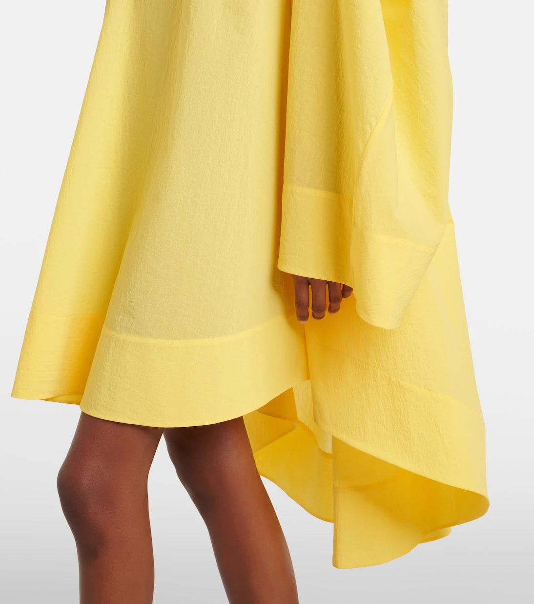 Jacquemus - Paysan cotton-blend poplin minidress