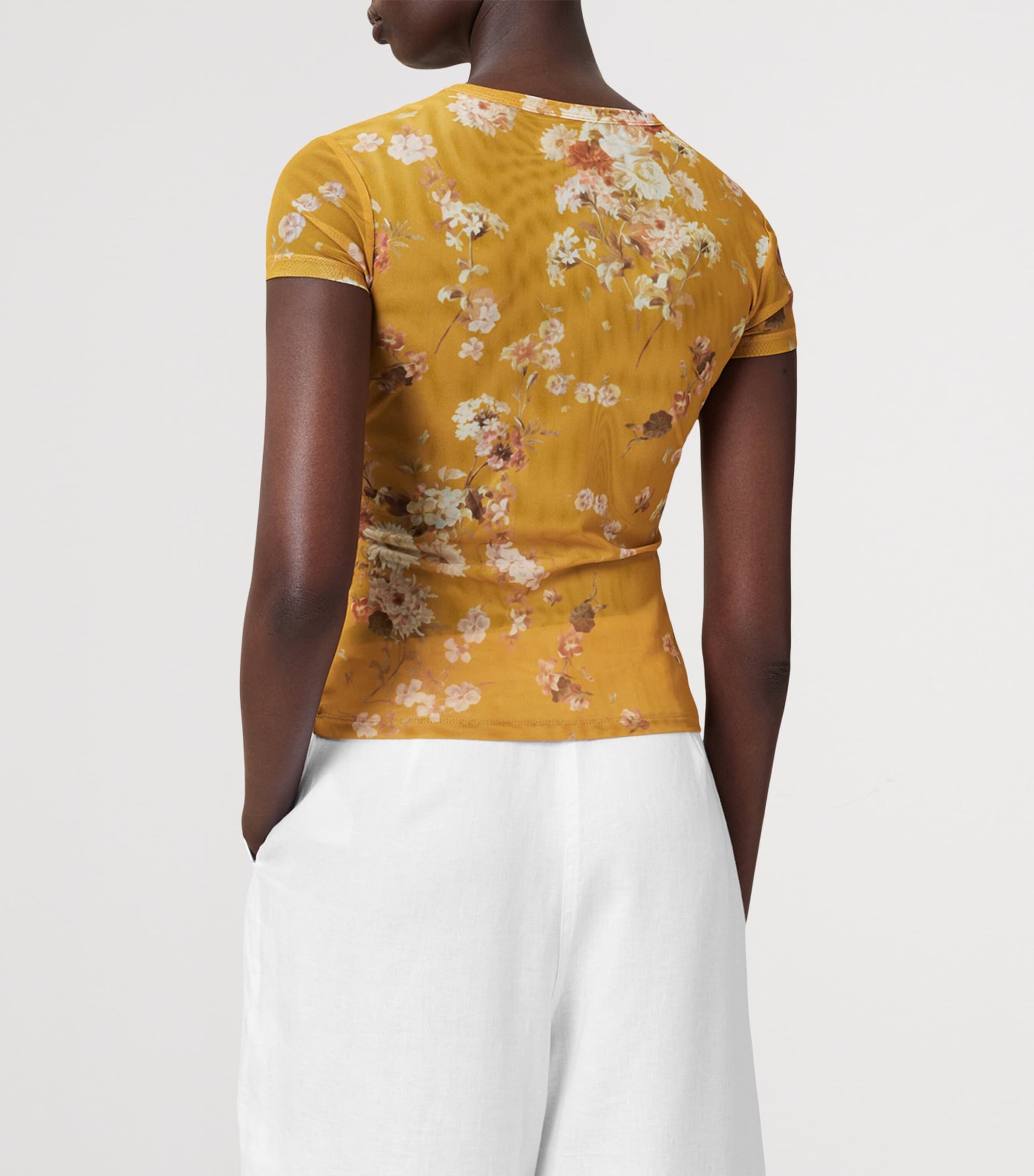 Mesh Floral Ellie T-Shirt