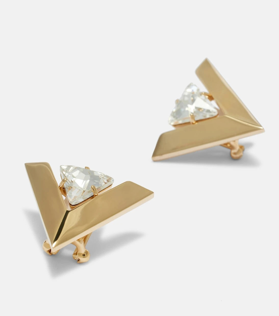 Valentino - Je Les V crystal-embellished earrings
