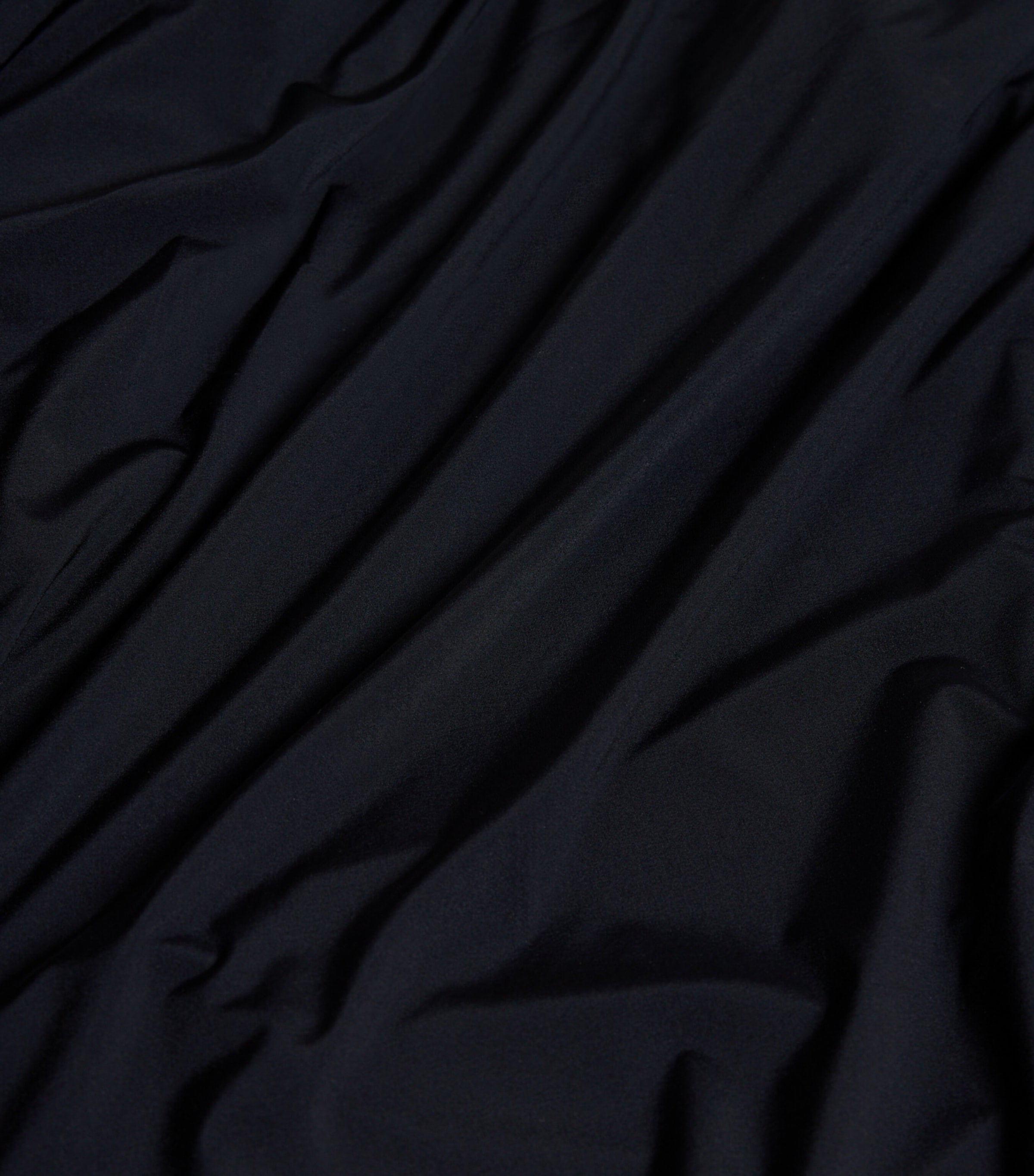 Milky Sheer Midi Dress OBSIDIAN