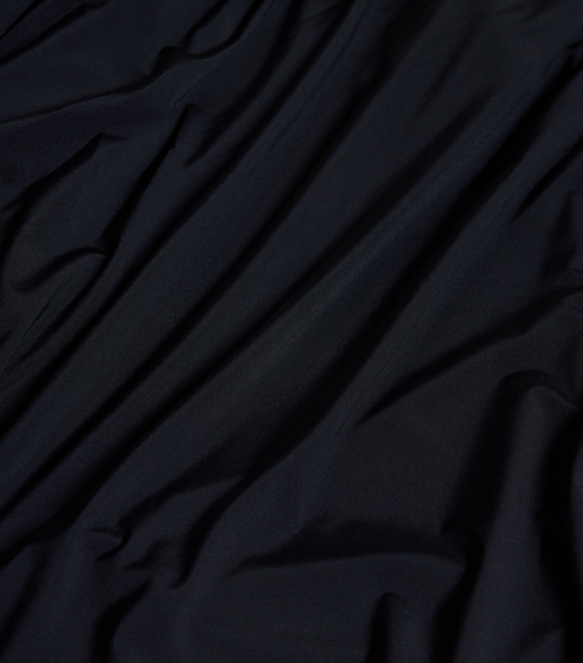 Milky Sheer Midi Dress OBSIDIAN