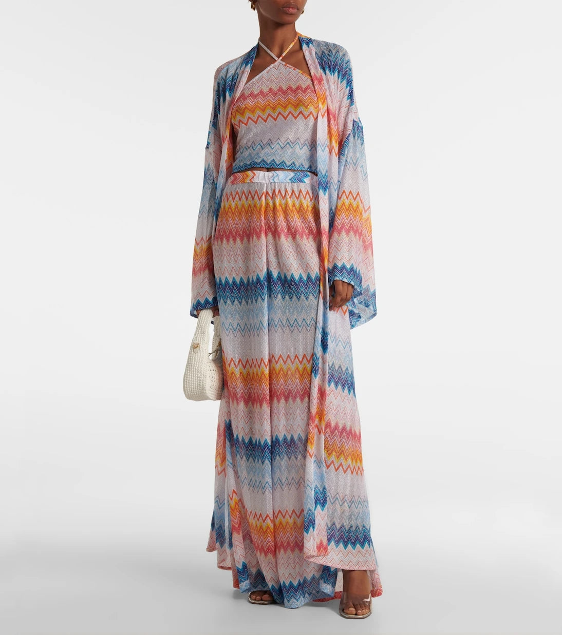 Missoni - غطاء شاطئ لاميه متعرج