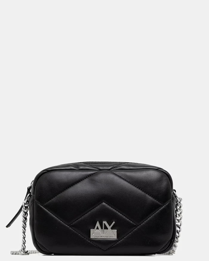 Armani Exchange kadın crossbody çanta, suni deriden