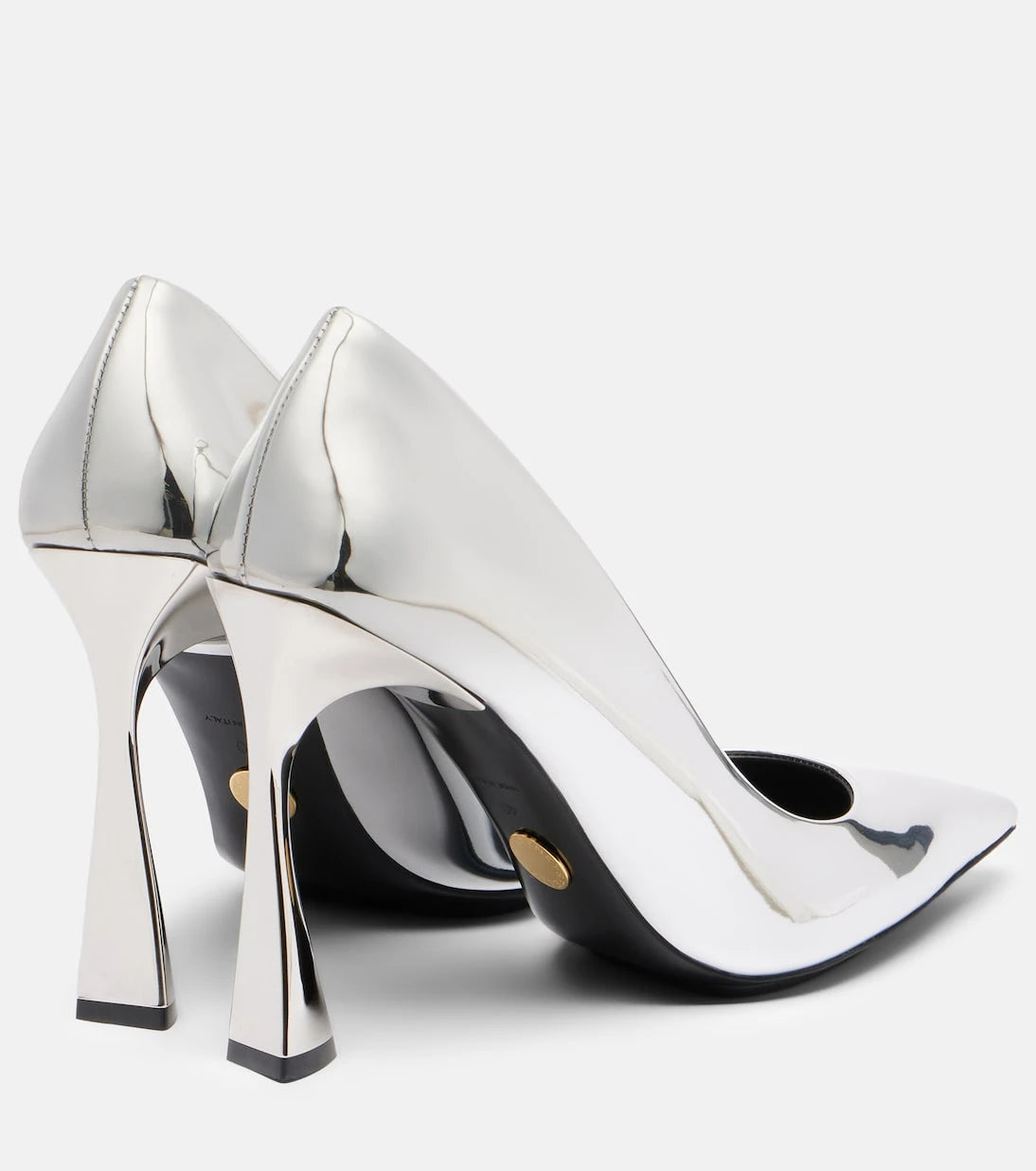 Stella McCartney - Elsa 103 metallic-effect pumps