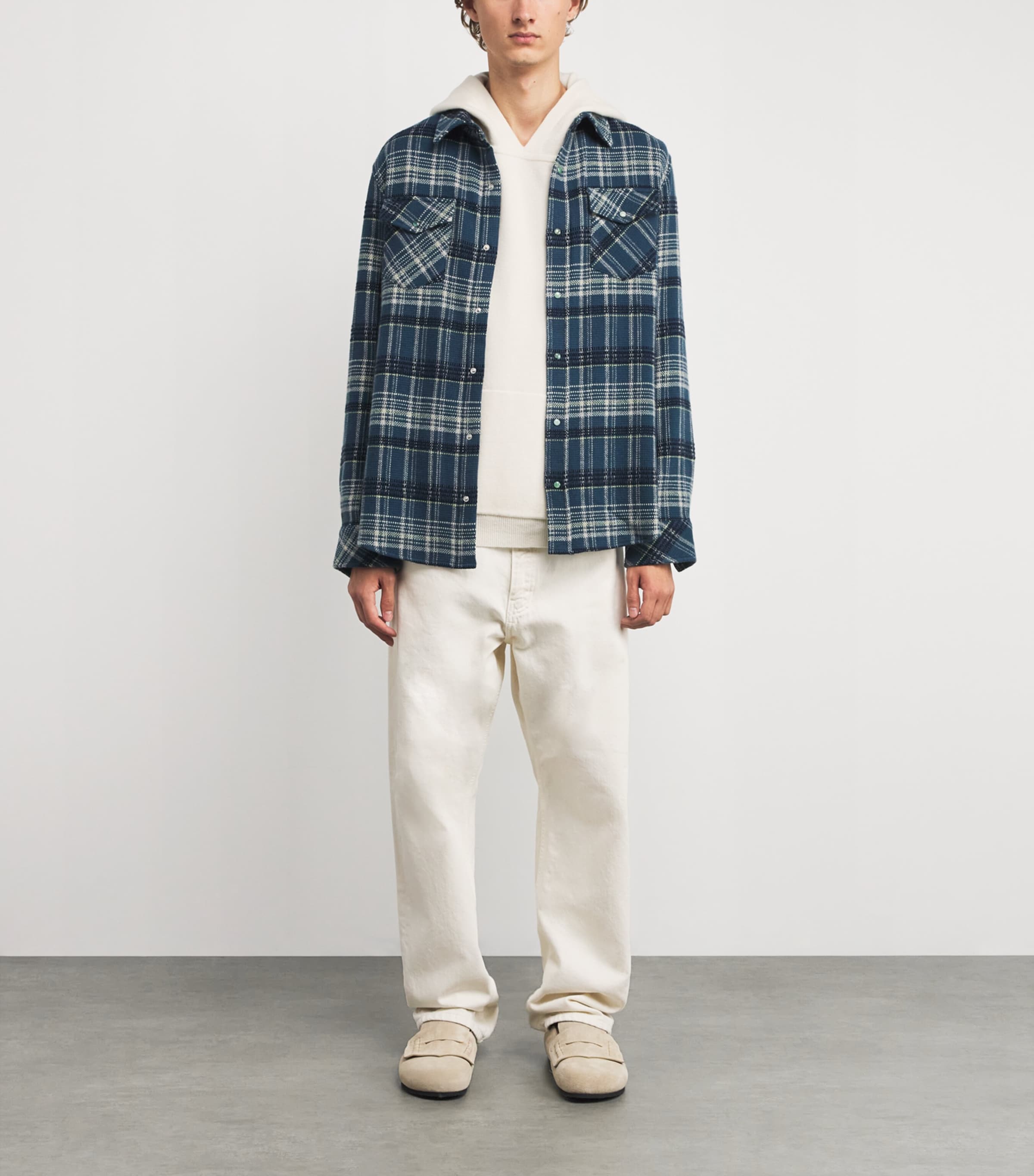 GOD'S TRUE CASHMERE Beige Cashmere Hoodie