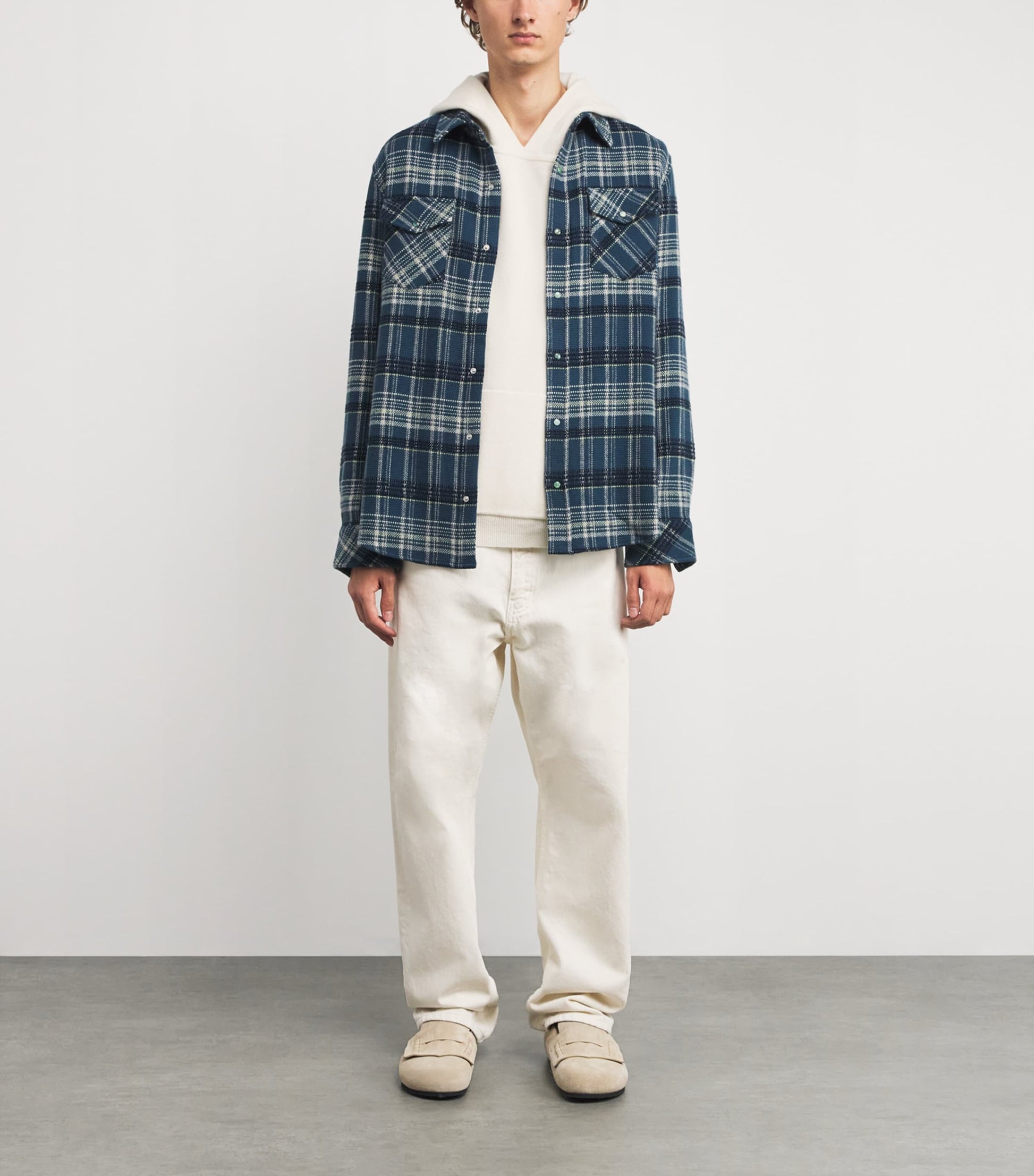 GOD'S TRUE CASHMERE Beige Cashmere Hoodie