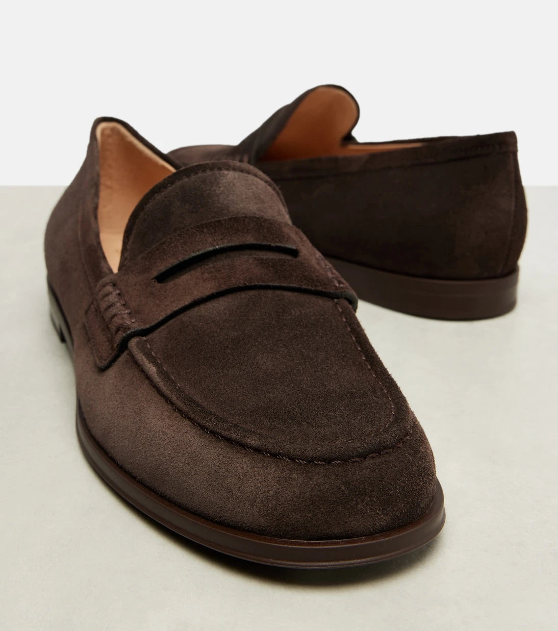 Gianvito Rossi - Georgie suede driving shoes