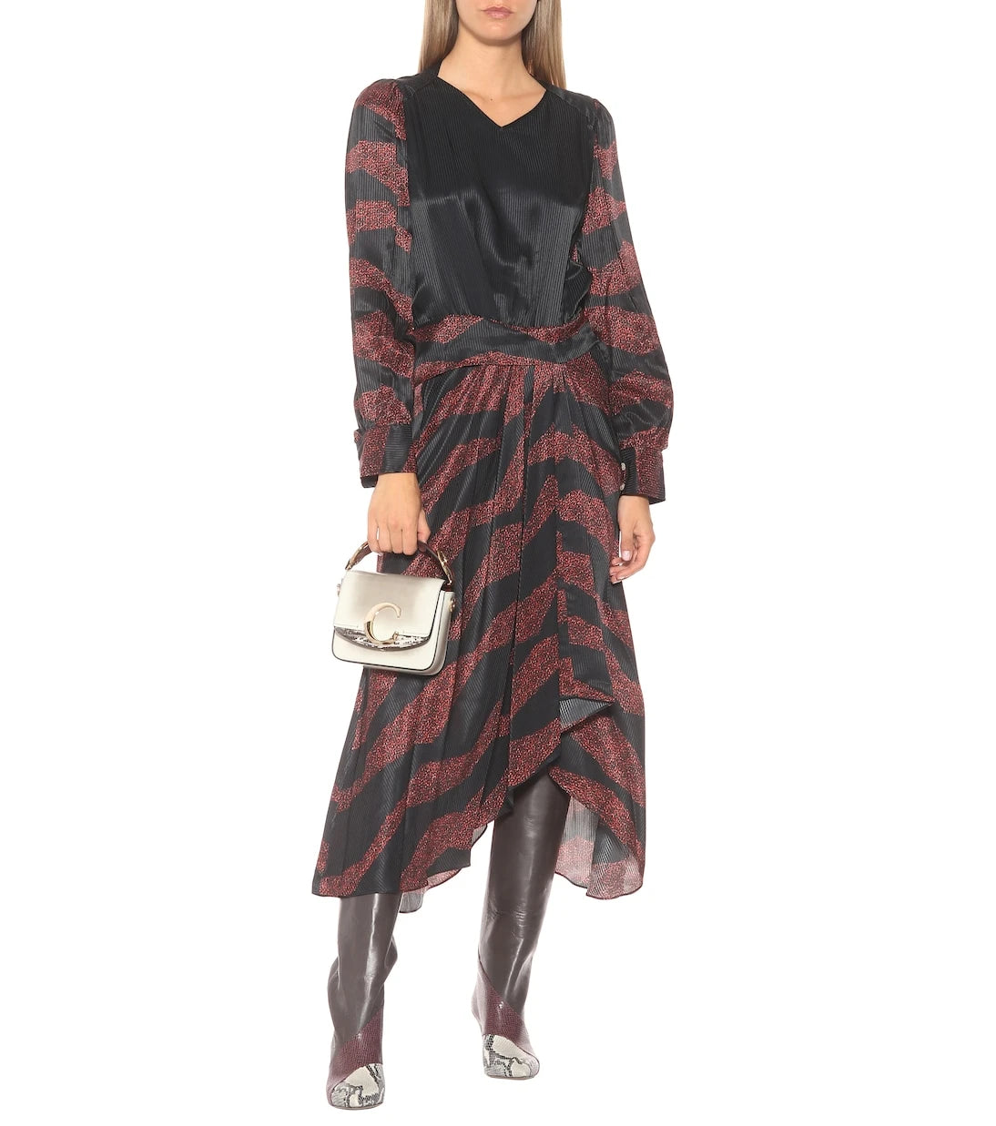 Isabel Marant - Romina printed silk-blend midi dress