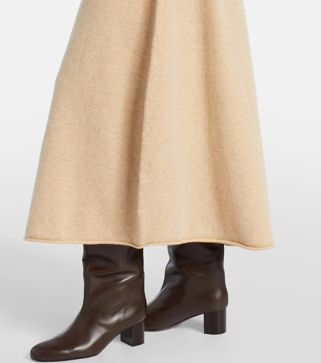 Extreme Cashmere - N°388 Ease cashmere-blend maxi skirt