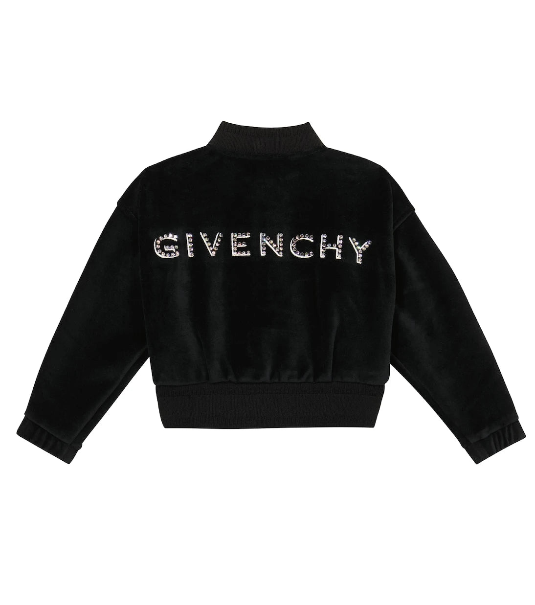 Givenchy Kids - Velvet cardigan