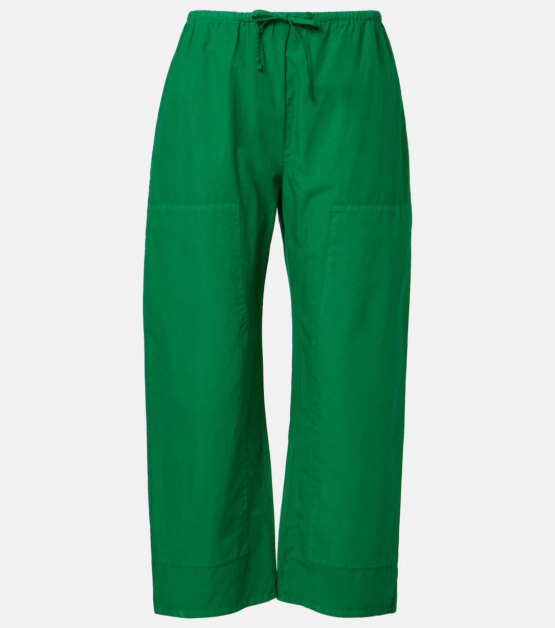 Leset - Kyoto cropped cotton wide-leg pants