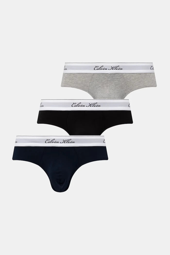 Calvin Klein Underwear erkek pamuklu slip külot 3’lü