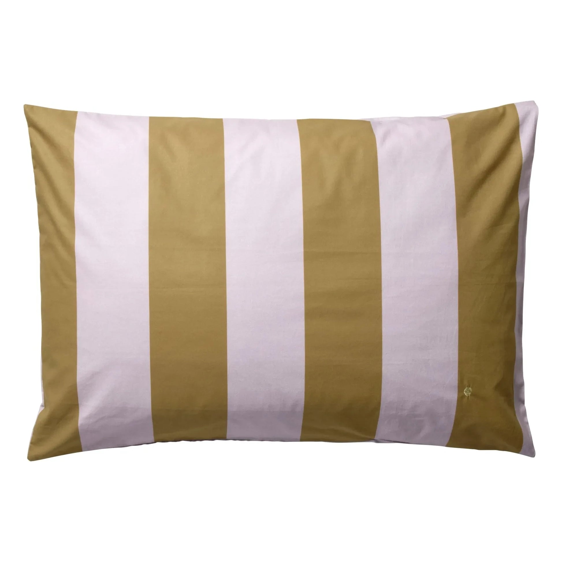 La cerise sur le gâteau - Malo striped pillowcase | Pink